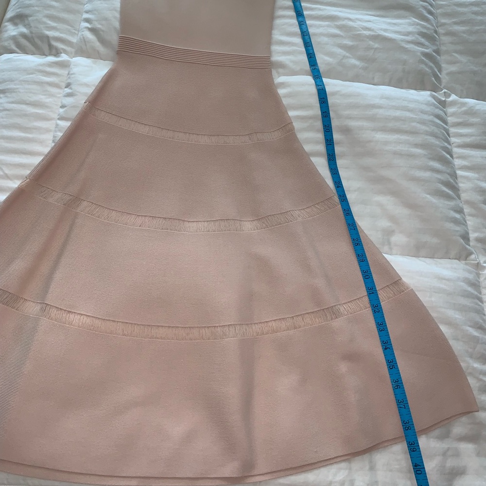 Sandro beige/light pink dress - Picture 5 of 8